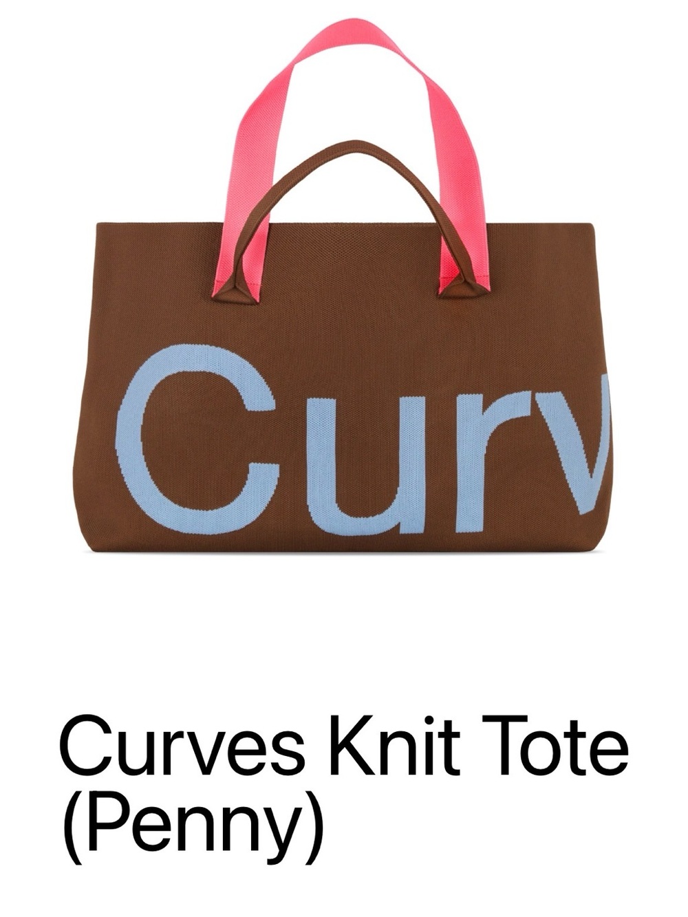 Curves Knit Tote Penny